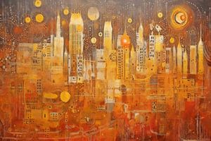 Stadt aus Gold und Licht