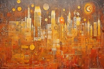 Stadt aus Gold und Licht von Whale & Sons