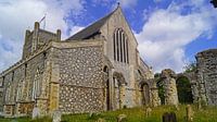 Kirche und Friedhof in Orford im Vereinigten Königreich von Babetts Bildergalerie Miniaturansicht