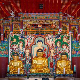 Beomeosa tempel Zuid-Korea van Ron van der Stappen