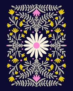 Fleurs d'art populaire