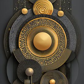 Circles Wandkunst von Amanda Moore