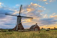 Paysage néerlandais avec moulin à vent par Dennis van de Water Aperçu