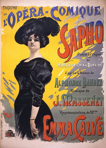 Jean de Paleologue - Sapho; Théâtre de l'Opéra-Comique (1897)