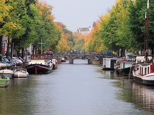 Herfst in Amsterdam van Wiljo van Essen