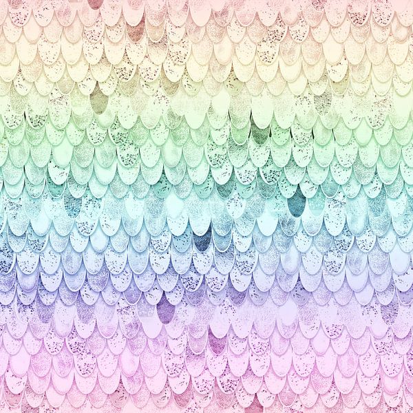 Magic Mermaid Rainbow by Monika Strigel