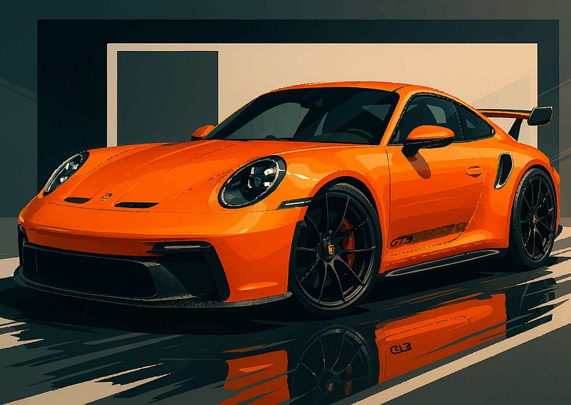 Porsche 911 GT3 van Ma Chan