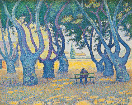 Place des Lices, St. Tropez, Paul Signac