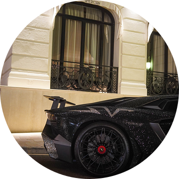 Swarovski Diamond Lamborghini Aventador SV in Monaco! van Joost Prins Photograhy