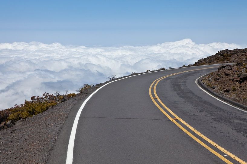 Route vers Haleakalā Cratère (Maui / Hawaii) par t.ART