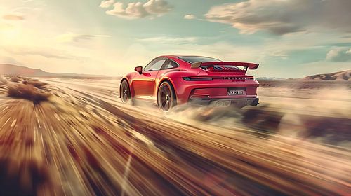 Roter Porsche 911 GT3