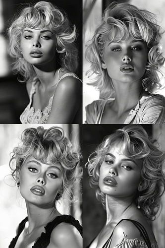 Glamour Girls Collage