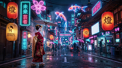 Japon, geisha
