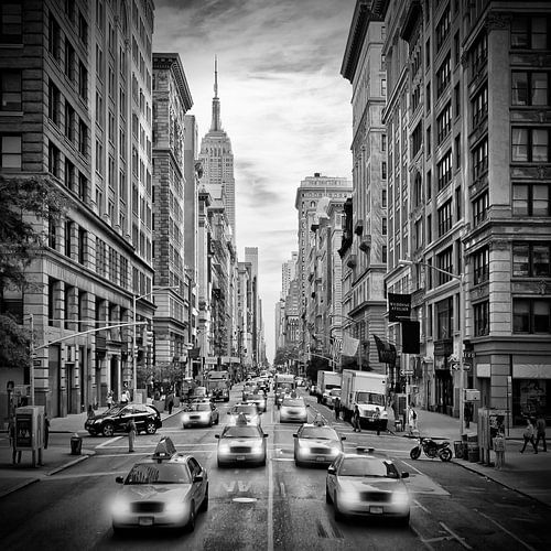 NYC 5th Avenue | Monochroom