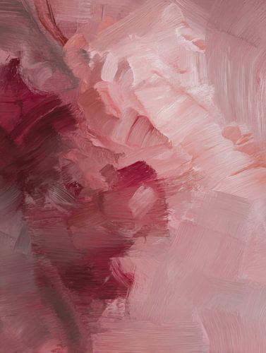 Blush Harmony - Abstrakte rosa Texturen