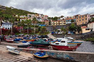 Blick auf Camara de Lobos auf der Insel Madeira