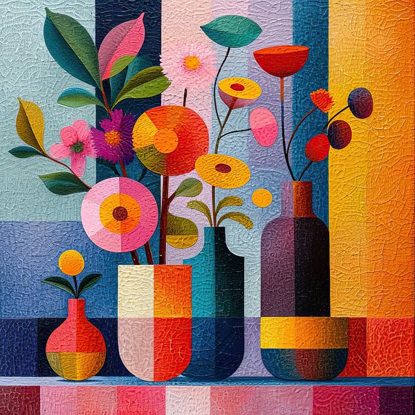 Floral Spectrum Symphony by Art Whims