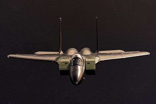 Saoedische Boeing F-15 Eagle boven Griekenland.
