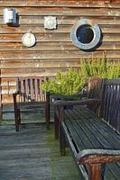 Lekker zonnig plekje in de tuin