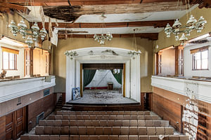 Verlassenes Theater in Bulgarien