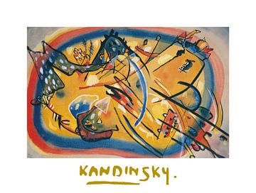Komposition Landschaft von Wassily Kandinsky von Peter Balan
