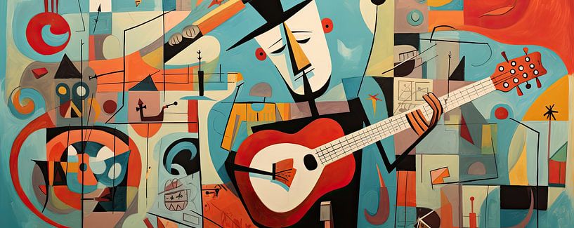 Success is the best revenge - Let it speak. van Abstract Schilderij