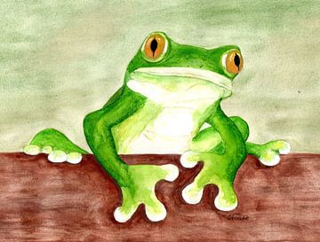 Frog by Sandra Steinke