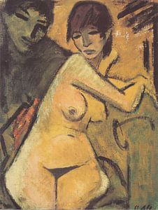 Liebespaar, Otto Mueller - ca 1920
