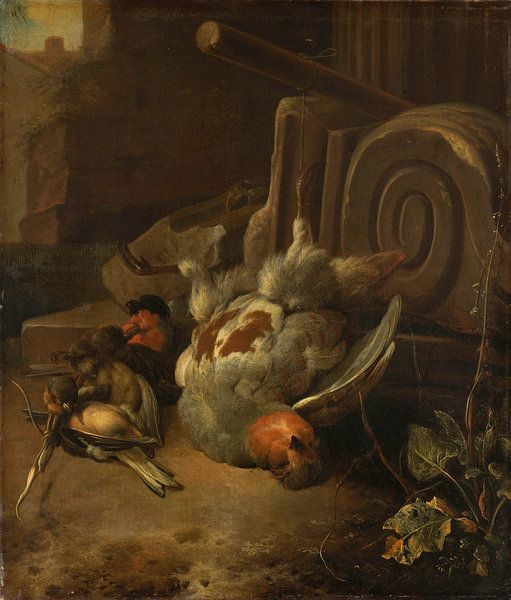 Dead birds, Melchior d'Hondecoeter by Masterful Masters