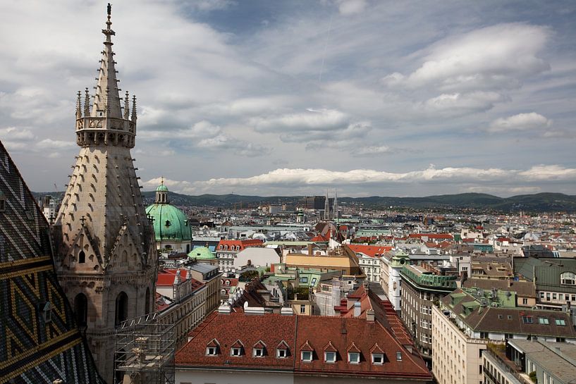 Blick über Wien, Österreich von Bianca Meyering Fotos - BMF
