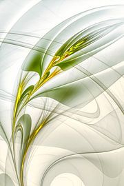 Eine Ähre im Hauch des Windes von Max Steinwald