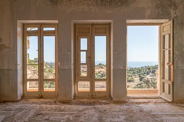 Abandoned places: hospital with a view.