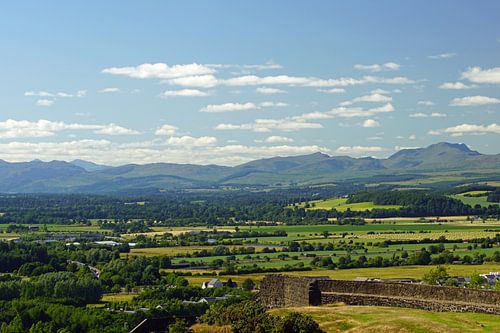 Uitzicht over de stad Stirling in Schotland.