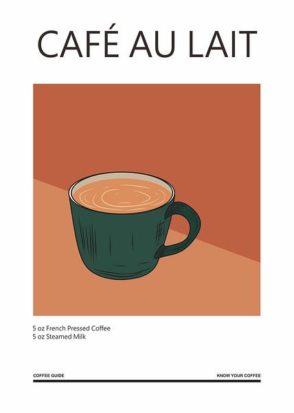 café au lait par Ratna Mutia Dewi