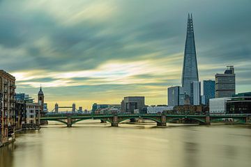 Stad Londen bij zonsopgang van Markus Lange