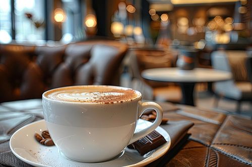 kop koffie of cappuccino