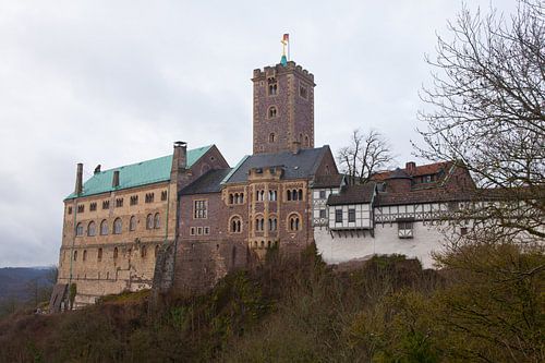 Die Wartburg bei Eisenach in Thüringen (Deutschland)