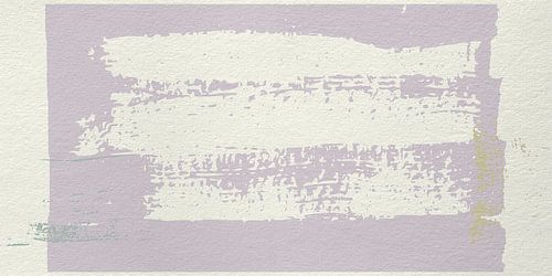 Abstracte minimalistische kunst in Wild Wonder Flexa kleuren in roze, wit en goud