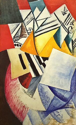 Olga Rozanova - Composition with Cards