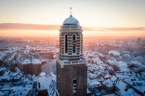Zwolle in the snow