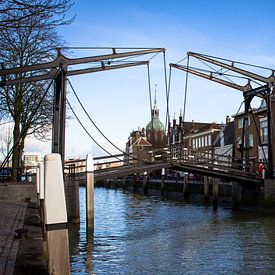 De ophaalbrug van Dordrecht van Petra Brouwer