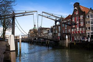 De ophaalbrug van Dordrecht van Petra Brouwer