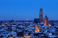 Die Stadt Utrecht im Winter von Donker Utrecht Miniaturansicht