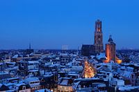 Die Stadt Utrecht im Winter