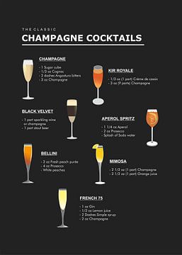 champagne cocktail by Ratna Mutia Dewi