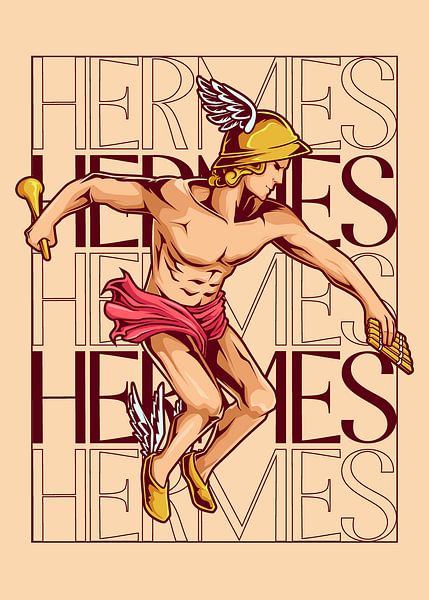 HERMES – Götterbote in Bewegung von Pixelbull Design