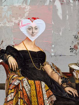 Madame Jacque and the white heart von Gabi Hampe