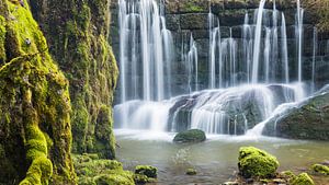 Am stillen Wasserfall