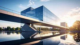 Architectuur met reflectie