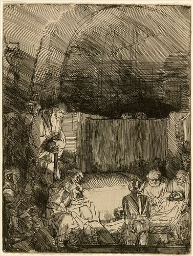 Rembrandt van Rijn, De begrafenis